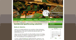 Desktop Screenshot of likstrom.net